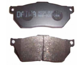 HONDA CIVIC- SD/HB- 92/95; ÖN FREN BALATASI DÜZ TİP (DİSK) (115,9X45,2X15)(DAIWA)