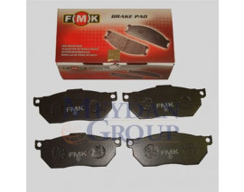 HONDA CIVIC- SD/HB- 92/95; ÖN FREN BALATASI DÜZ TİP (10LU)(DİSK) (115,9X45,2X15)(FMK)