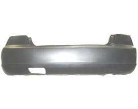 HONDA CIVIC- SD- 02/04; ARKA TAMPON SİYAH (SİS DELİKLİ FPI)