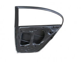 HONDA CIVIC- SD- 06/11; ARKA KAPI KOMPLE SAĞ SİYAH/BAND DELİKLİ (İCELİ/ÇEKOMASTİKLİ) (TW)