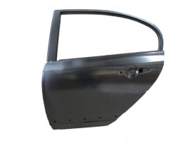 HONDA CIVIC- SD- 06/11; ARKA KAPI KOMPLE SOL SİYAH/BAND DELİKLİ (İCELİ/ÇEKOMASTİKLİ) (TW)