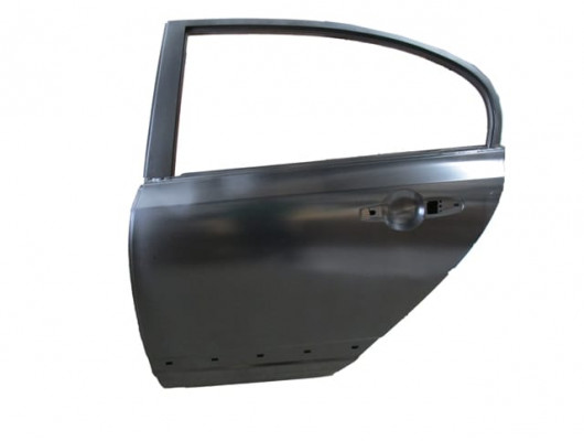 HONDA CIVIC- SD- 06/11; ARKA KAPI KOMPLE SOL SİYAH/BAND DELİKLİ (İCELİ/ÇEKOMASTİKLİ) (TW)