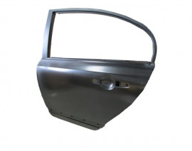 HONDA CIVIC- SD- 06/11; ARKA KAPI KOMPLE SOL SİYAH/BAND DELİKLİ (İCELİ/ÇEKOMASTİKLİ) (TW)