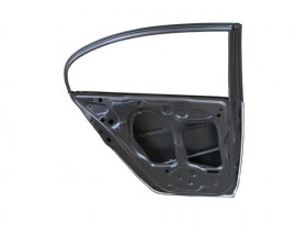 HONDA CIVIC- SD- 06/11; ARKA KAPI KOMPLE SOL SİYAH/BAND DELİKLİ (İCELİ/ÇEKOMASTİKLİ) (TW)