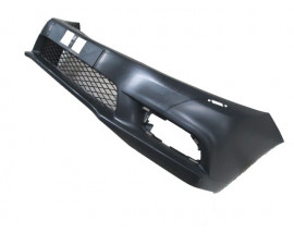 HONDA CIVIC- SD- 12/14; ÖN TAMPON PANJURLU SİYAH (SİS DELİKLİ/FAR YIKAMA DELİKLİ) (MY)