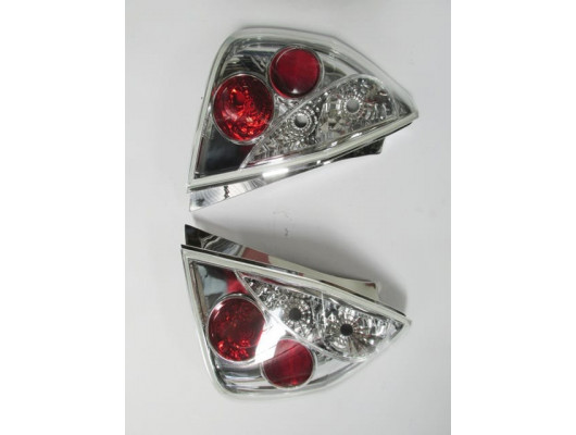 HONDA JAZZ- 01/08; MODİFİYE STOP LAMBASI SAĞ/SOL SET 2 PARÇA BEYAZ/NİKELAJLI (TYC)