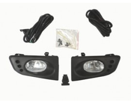 HONDA JAZZ- 09/11; SİS LAMBASI OVAL TİP SAĞ/SOL SET 2 PARÇA (TESİSAT/ÇERÇEVE/DÜĞMESİ İLE)FAMELLA