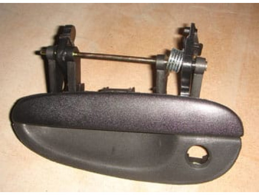 CHRYSLER NEON- 95/99; ÖN KAPI DIŞ AÇMA KOLU SOL (BOYANIR TİP SİYAH) (HUSHAN)