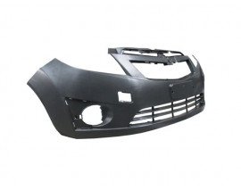 CHEVROLET SPARK- 12/12; ÖN TAMPON SİYAH (SİS/PANJUR DELİKLİ FPI)