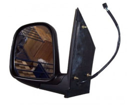 CHEVROLET EXPRESS- 06/07; KAPI AYNASI SOL ELEKTRİKLİ/ISITMALI 6FİŞLİ SİYAH (POLYWAY)