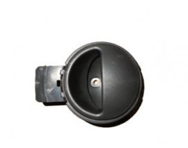 CHEVROLET KALOS- SD/HB- 04/05; ÖN KAPI İÇ AÇMA KOLU SOL SİYAH (PÜTÜRLÜ TİP) (HUSHAN)