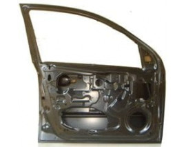 CHEVROLET AVEO- SD- 07/12; ÖN KAPI KOMPLE SOL (ÇELİK BARLI) SİYAH/İCELİ (TW)