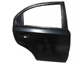 CHEVROLET AVEO- SD- 07/12; ARKA KAPI KOMPLE SAĞ (ÇELİK BARLI) SİYAH (TW)