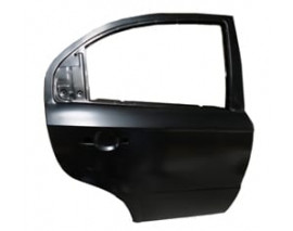 CHEVROLET AVEO- SD- 07/12; ARKA KAPI KOMPLE SAĞ (ÇELİK BARLI) SİYAH (TW)