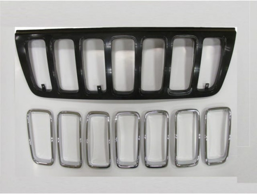 JEEP CHEROKEE- GRAND- 99/03; ÖN PANJUR SİYAH (İÇ PETEKLERİ NİKELAJLI) (TYG)