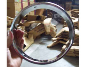 JEEP WRANGLER- 03/06; FAR ÇERÇEVESİ SOL NİKELAJLI (TW)