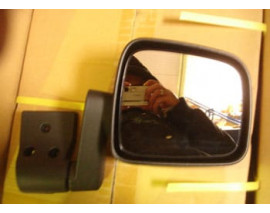 JEEP WRANGLER- 03/06; KAPI AYNASI SOL MANUEL SİYAH (POLYWAY)