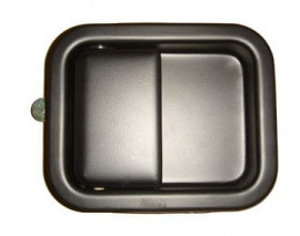 JEEP WRANGLER- 03/06; ÖN KAPI DIŞ AÇMA KOLU SOL SİYAH (BOYANIR TİP) (HUSHAN)