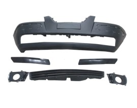 HYUNDAI ATOS- 05/08; ÖN TAMPON SİYAH (BANDLI/TAMPON PANJURLU/SİS LAMBA KAPAKLI) (FPI)