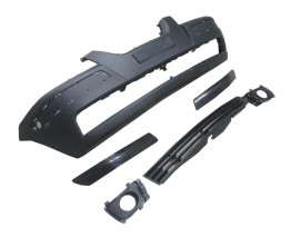 HYUNDAI ATOS- 05/08; ÖN TAMPON SİYAH (BANDLI/TAMPON PANJURLU/SİS LAMBA KAPAKLI) (FPI)