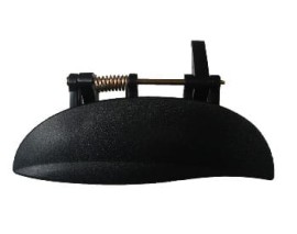 HYUNDAI ATOS- 98/03; ARKA KAPI DIŞ AÇMA KOLU SOL SİYAH (PÜTÜRLÜ TİP) (HUSHAN)