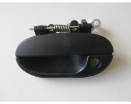 HYUNDAI ACCENT- 95/97; ÖN KAPI DIŞ AÇMA KOLU SOL SİYAH SEGMANLI TİP (EURO BODY)