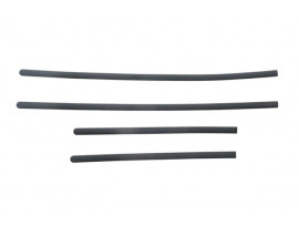 HYUNDAI ACCENT- 98/00; ÖN/ARKA KAPI BANDI SET SİYAH YAPIŞKANLI (4 PARÇA)