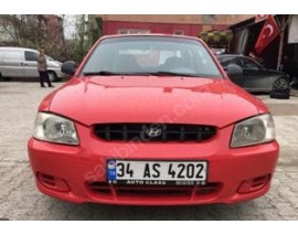 HYUNDAI ACCENT- MILENYUM- 00/02; ARAÇ BİLGİLERİ VE RESİMLERİ