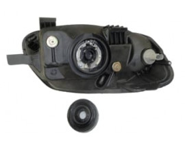 HYUNDAI ACCENT- ADMIRE- 03/05; FAR LAMBASI SOL MANUEL BEYAZ SİNYALLİ (İÇ AYNASI SİYAH)(FAMELLA)