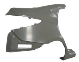 HYUNDAI ACCENT- BLUE- 11/18; ARKA ÇAMURLUK SAĞ TAVANA KADAR/GRİ BOYALI (TW)