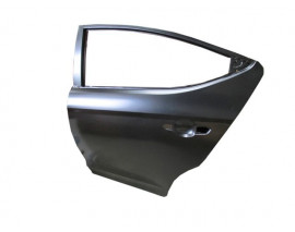 HYUNDAI ELANTRA- 16/18; ARKA KAPI KOMPLE SOL /ÇELİK BARLI (İCELİ/ÇEKOMASTİKLİ) (TW)