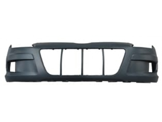 HYUNDAI I30- 07/12; ÖN TAMPON SİYAH (SİS/PANJUR DELİKLİ) (TW)