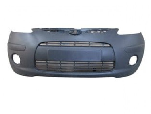 HYUNDAI I10- 08/11; ÖN TAMPON SİYAH (SİS DELİKLİ/KENDİNDEN BANTLI/ÇEKİ DEMİRİ KAPAKLI) (MY)