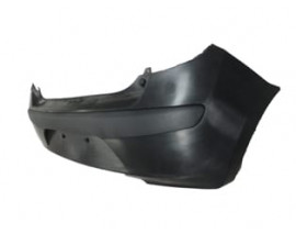 HYUNDAI I10- 08/11; ARKA TAMPON SİYAH (KENDİNDEN BANTLI (TW)