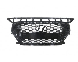 HYUNDAI I30- 17/18; ÖN PANJUR SİYAH NİKELAJ ÇERÇEVESİZ (TYG)