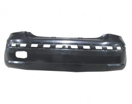 HYUNDAI GETZ- 03/05; ARKA TAMPON SİYAH (BANTLI TİP (SOL SİS LAMBA DELİKLİ) (TYG)