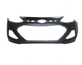 HYUNDAI I10- 13/16; ÖN TAMPON SİYAH (SİS/PANJUR DELİKİ) (TYG)