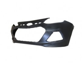 HYUNDAI I10- 13/16; ÖN TAMPON SİYAH (SİS/PANJUR DELİKİ) (TYG)