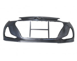 HYUNDAI I10- 16/19; ÖN TAMPON SİYAH (SİS/PANJUR DELİKİ) (TYG)