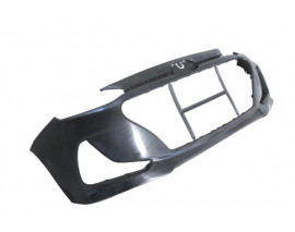 HYUNDAI I10- 16/19; ÖN TAMPON SİYAH (SİS/PANJUR DELİKİ) (TYG)