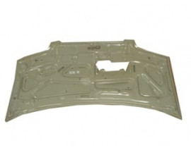 HYUNDAI STAREX- MİNİBÜS- 98/08; MOTOR KAPUTU TURBO DELİKLİ (GRİ BOYALI) (İCELİ/ÇEKOMASTİKLİ)(SIMYI)