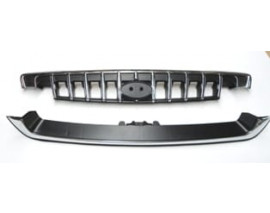 HYUNDAI STAREX- MİNİBÜS- 98/08; ÖN PANJUR ALT/ÜST 2 PARÇA (NİKELAJLI İÇ PETEKLERİ SİYAH) (TW)