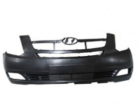 HYUNDAI H1- MİNİBÜS- 09/11; ÖN TAMPON SİYAH (SİS DELİKLİ FPI)