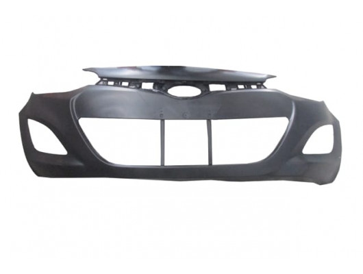 HYUNDAI I20- 13/14; ÖN TAMPON (SİS DELİKLİ) (ÇEKİ DEMİRİ KAPAKLI) (FPI)