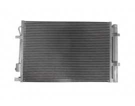 HYUNDAI I20- 13/14; KLİMA RADYATÖRÜ BENZİNLİ (BRAZING) (560x370x16) ALÜMİNYUM (ORİS)