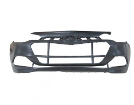 HYUNDAI I20- 15/18; ÖN TAMPON SİYAH (SİS/PANJUR DELİKLİ/KARLIKSIZ) (TYG)