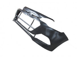 HYUNDAI I20- 15/18; ÖN TAMPON SİYAH (SİS/PANJUR DELİKLİ/KARLIKSIZ) (TYG)