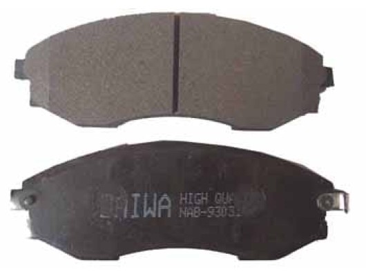 KIA PREGIO- MİNİBÜS- 03/04; ÖN FREN BALATASI TIRNAKSIZ (DİSK) (160X56,5X16) (DAIWA)