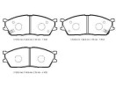 KIA RIO- II- 03/05; ÖN FREN BALATASI (127,8X48.8X16) (DAIWA)
