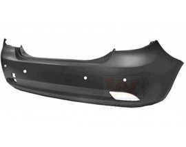 KIA CEED- 08/09; ARKA TAMPON SİYAH (SENSÖR DELİKLİ TYG)